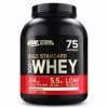 Optimum Nutrition Gold Standard 100% Whey, Poudre de Protéines pour la Construction et la Récupération Musculaire, avec Gluta