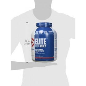 Dymatize Elite Whey Strawberry Blast 2,1Kg - Poudre à Hautes en Protéines et Faibles en Sucres + BCAA