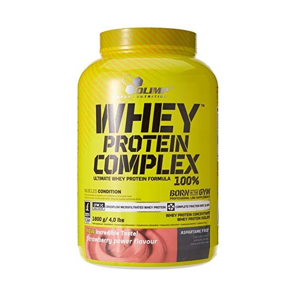 Olimp Labs Strawberry Whey Protein, 1.8kg