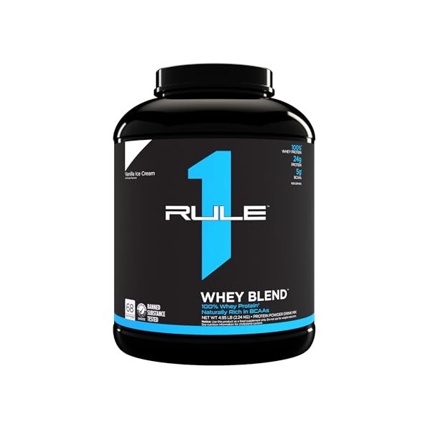 Rule One R1 Whey Blend, Vanilla Ice Cream - 2240g