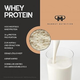 Mammut Nutrition Whey Protein, Biscuit vanille et cannelle, petit-lait, protéines, shake de protéines, 3000 g