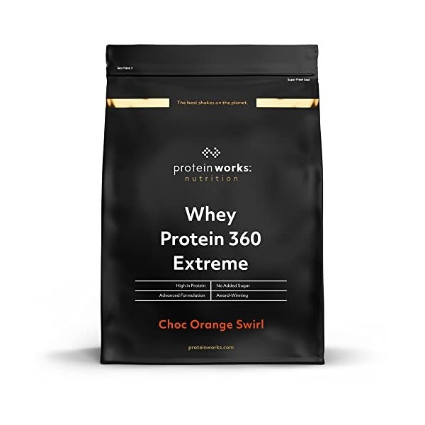 Protein Works - Protéine Whey 360 Extrême | Premium Whey Shake | Apport protéinés | Protéines haut de gamme | 68 Servings | T