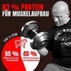 Powerstar Premium Whey 90 | 90 % de protéines i.Tr. | Poudre de protéines de lactosérum 4000 g | Fabriqué en Allemagne | 55 %