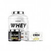 Superset Nutrition | Programme Prise De Muscle Sec Confirmé - 100% Whey Proteine Advanced 2kg Choco Nut - No Pump Xtreme - Cr