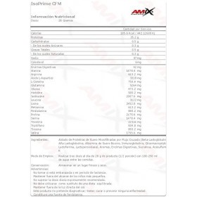 Amix ISO PRIME CFM 2 kg chocolat blanc + NITROX THERAPY + BATEUR