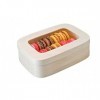 Garcia de pou Boîte Pour 10/12 Macarons 18X12,8X5 Cm Naturel Bois - 40 unités