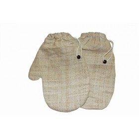 Siam Direct Gants Gommage de Peau Chanvre Naturel