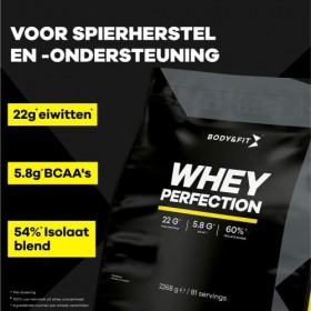 Body&Fit - Whey Protein "Whey Perfection", Milkshake Chocolat, 4536 grammes 162 shakes 