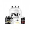 Superset Nutrition | Programme Prise De Muscle Sec Expert - 100% Whey Proteine Advanced 2kg Cookies - No Pump Xtreme - Créa M