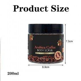 Tkekruh Gommage Corps Exfoliant,Exfoliant Exfoliant Pour Le Corps,Exfoliant Au Café Naturel,Gommage Pour Le Corps Café,Gommag