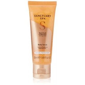 Sanctuary Spa Gommage pour le corps aux huiles essentielles naturelles - Végétalien et sans cruauté envers les animaux - 50 m