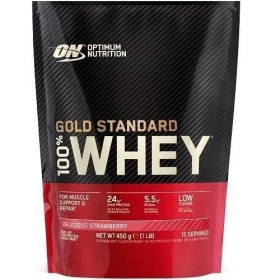 Optimum Nutrition Gold Standard 100% Poudre de Protéine de Lactosérum Délicieuse Fraise