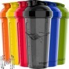 VELOMIX - Lot de 6 bouteilles shaker protéinées pour mélanges protéinés, gobelets shaker de 800 ml pour boissons protéinées, 