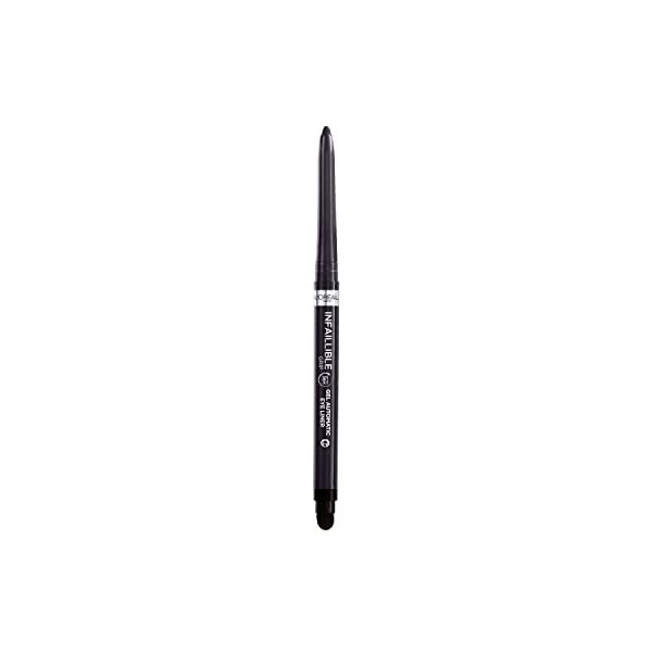 L’Oréal Paris, Crayon Eyeliner Mine Rétractable, Tracé Précis, Longue Tenue, Waterproof, Résiste aux Frottements, Sans Transf