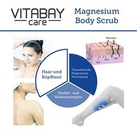 Gommage corps au magnésium - gommage corps au magnésium naturel 250 ml 