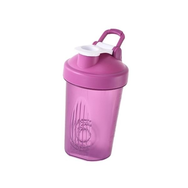 Sharplace Shaker bouteille Milkshake tasse 401-500ml Portable mélange tasse étanche Shaker tasses mélangeur bouteille pour la