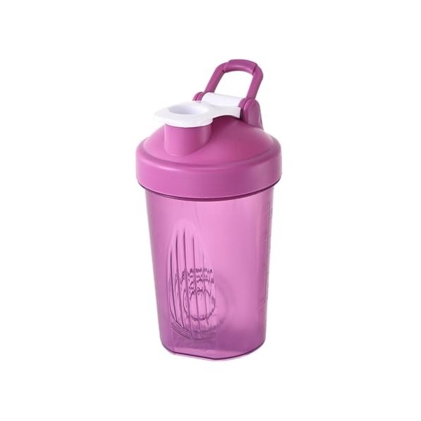 Amagogo Bouteille Shaker de sport, tasse à Milkshake, tasse à mélanger, facile à nettoyer, bouteille mélangeur pour boissons 