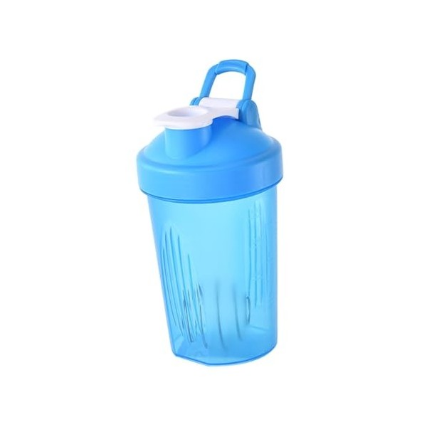 Milageto Shaker bouteille mélangeur bouteille de boisson 401-500ml Milkshake tasse Shaker tasses pour Milkshakes eau intérieu