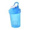 Milageto Shaker bouteille mélangeur bouteille de boisson 401-500ml Milkshake tasse Shaker tasses pour Milkshakes eau intérieu