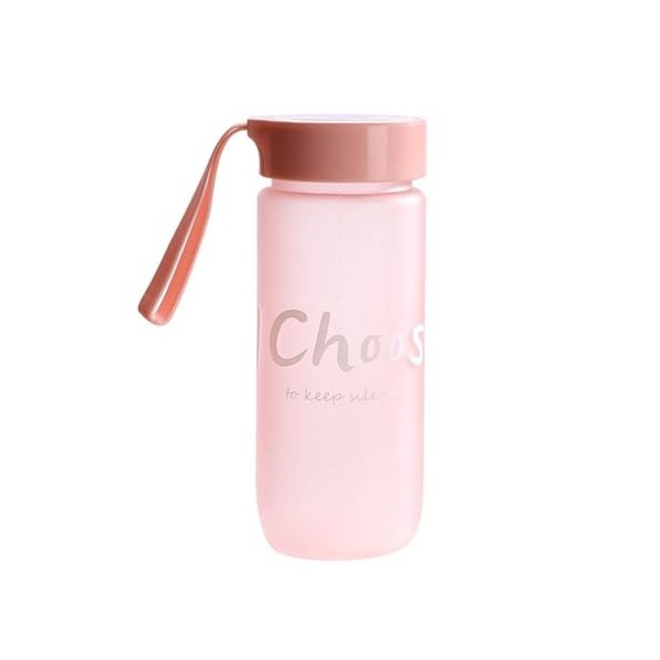 FENOHREFE Tasse à eau portable en plastique de 600 ml pour couple - Grande capacité - Bouteille deau de sport en plein air -