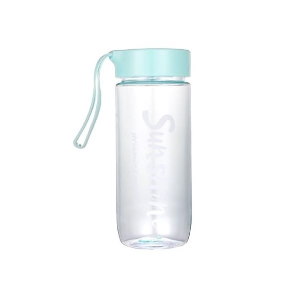 FENOHREFE Tasse à eau portable en plastique de 600 ml pour couple - Grande capacité - Bouteille deau de sport en plein air -