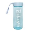 FENOHREFE Tasse à eau portable en plastique de 600 ml pour couple - Grande capacité - Bouteille deau de sport en plein air -