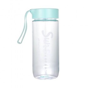 Tasse deau en plastique pour sports de plein air, bouteille deau froide, tasse de voyage, tasse de couple, 600 ml, bouteill