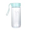 Tasse deau en plastique pour sports de plein air, bouteille deau froide, tasse de voyage, tasse de couple, 600 ml, bouteill