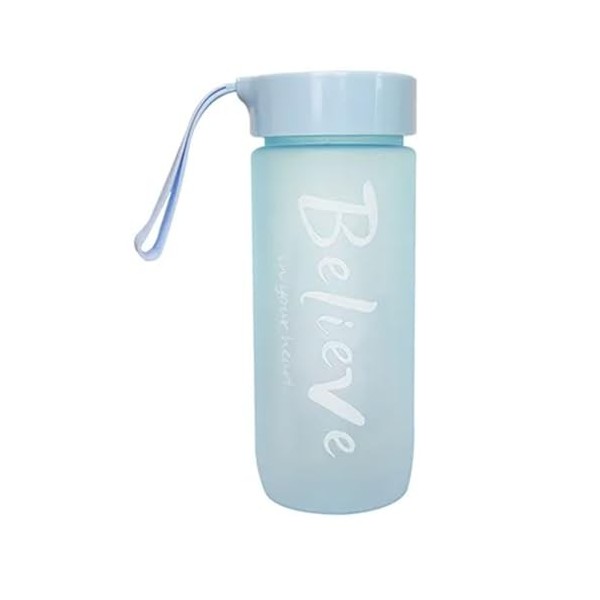 Tasse deau en plastique pour sports de plein air, bouteille deau froide, tasse de voyage, tasse de couple, 600 ml, bouteill