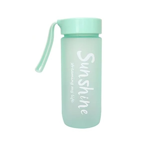 Tasse deau en plastique pour sports de plein air, bouteille deau froide, tasse de voyage, tasse de couple, 600 ml, bouteill