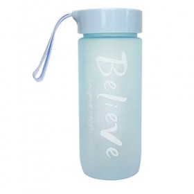 TIAOWU Tasse à eau portable en plastique de 600 ml pour couple capacité Bouteille deau de sport Bouteille deau froide Anti-