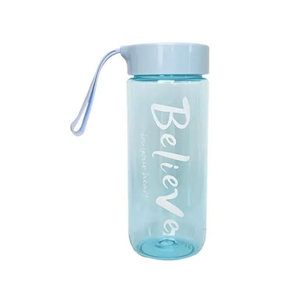 TIAOWU Tasse à eau portable en plastique de 600 ml pour couple capacité Bouteille deau de sport Bouteille deau froide Anti-