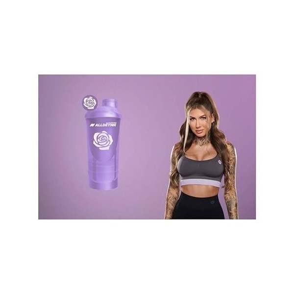 Allnutrition Alldeynn Shaker Violet 600+350 Ml 1 Pcs