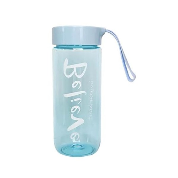 Bouteille deau de sport portable de 600 ml anti-fuite en plastique pour cyclisme, école, sport de plein air, bouteille deau