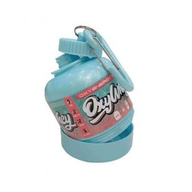 Omana Entonnoir portable pour poudre de protéine, supplément de poudre avec porte-clés pour voyage, gym, entraînement, fitnes