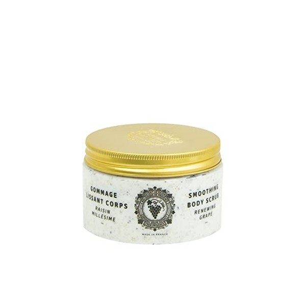 Panier des Sens Gommage Corps au Raisin bio de Provence - Exfoliant Corps 95% naturel Made in France - Body Scrub Femme & Hom