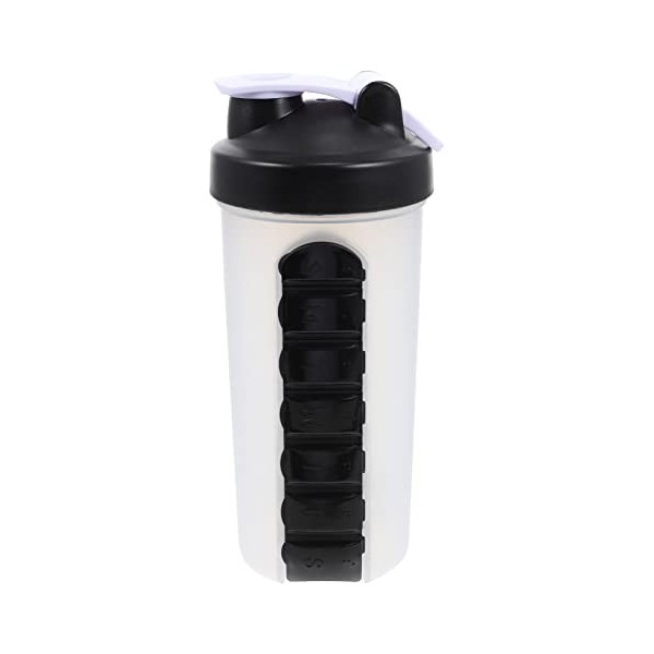 LALAFINA 1 Pc Tasse Deau Avec Flacon De Shaker à Glace De Shaker De Protéines Shaker Tasse En Plein Air Aptitude Pp Jus