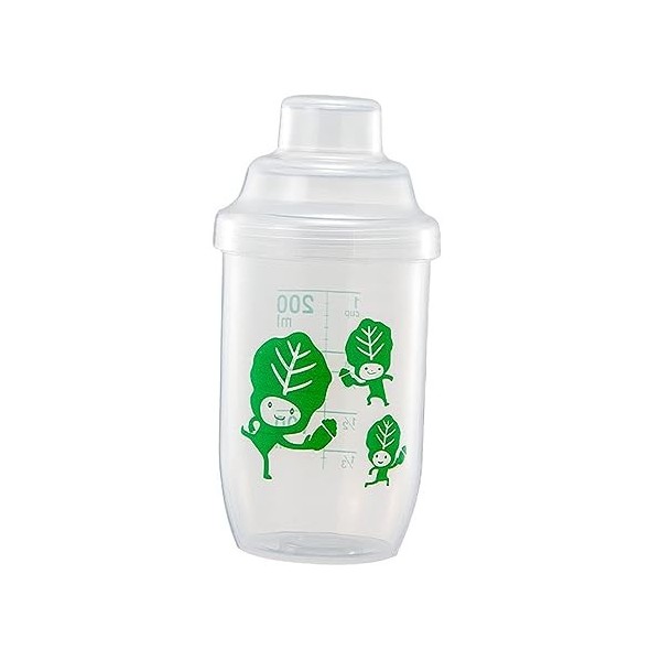 perfk Shaker Bouteille Milkshake Tasse avec Échelle Portable Étanche Multifonctionnel Mélangeur Bouteille Shaker Tasses pour 