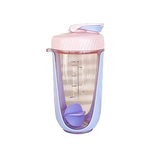 Altsuceser Shaker Shaker 590 ml - Mixeur protéiné - Résistant à la chaleur - Pour boissons protéinées et substitut de repas -