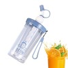 Qiongni Tasse à mélanger | Tasse à eau étanche 460 ml avec paille et couvercle,Shaker Bottle, Protein Shake Mixer, Shaker Cup