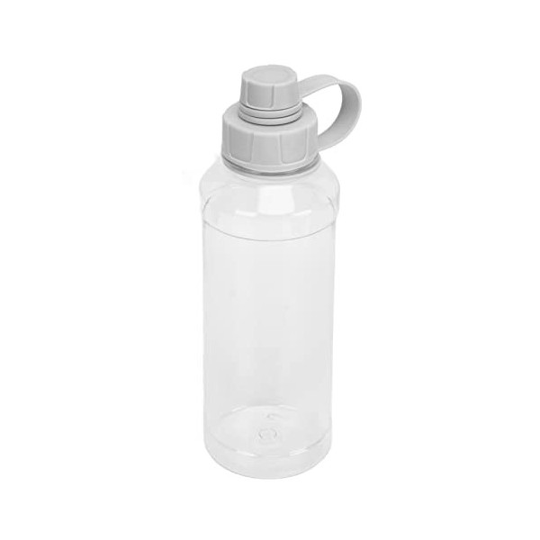 FECAMOS Bouteille deau de Sport, Grande capacité 1 Litre pour Bouteille deau avec poignée Large pour Un Usage Quotidien Bla