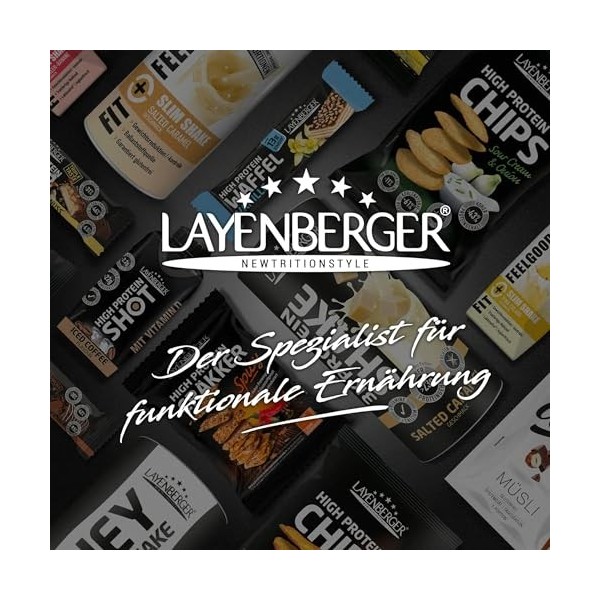 Layenberger Fit+Feelgood Shaker Lime 400 ml avec passoire amovible, passe au lave-vaisselle, fabriqué en Allemagne