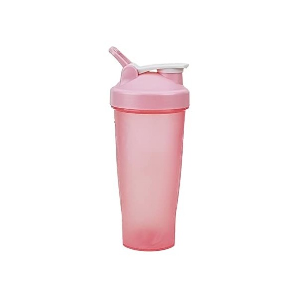 JINGRU Bouteilles de Shaker de protéines de 26 oz avec Boules de secoueur de Boucle Tasse de mélangeur de Bouteille deau éta