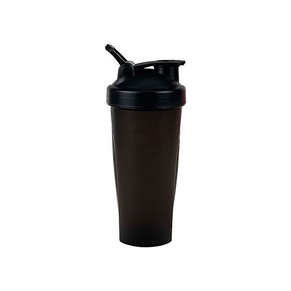 JINGRU Bouteilles de Shaker de protéines de 26 oz avec Boules de secoueur de Boucle Tasse de mélangeur de Bouteille deau éta