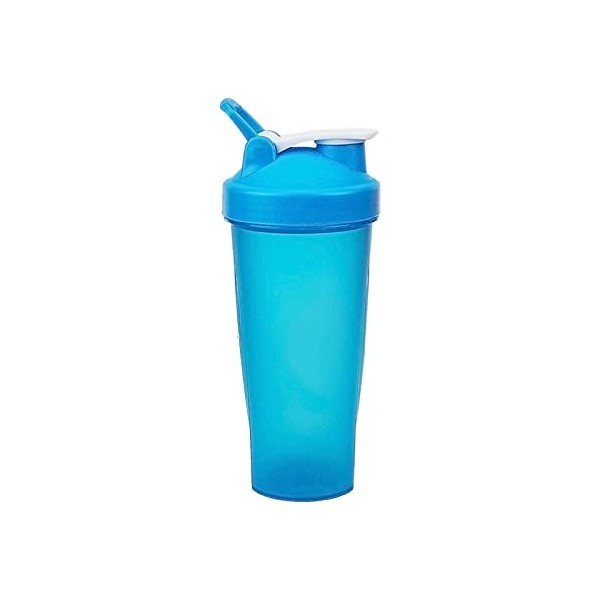 JINGRU Bouteilles de Shaker de protéines de 26 oz avec Boules de secoueur de Boucle Tasse de mélangeur de Bouteille deau éta