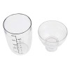 Bouteille de shaker transparente, Résine PC Fabriqué 300 ml Barre de shaker à cocktail de 17cm