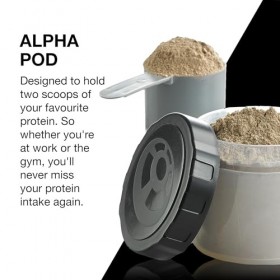 Alpha Pod - 190cc - Stockage de supplément pratique Noir 