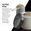 Alpha Pod - 190cc - Stockage de supplément pratique Noir 