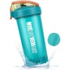 SXQLYH Shaker Proteine,550 ml, sans BPA,Gourde shaker à protéines Mélangeur de Smoothies,Shaker avec Acier Inoxydable Boules 