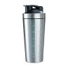 Bouteille shaker, bouteille shaker en acier inoxydable de 500 ml/739 ml avec fouet métallique, tasse de mélange de protéines 